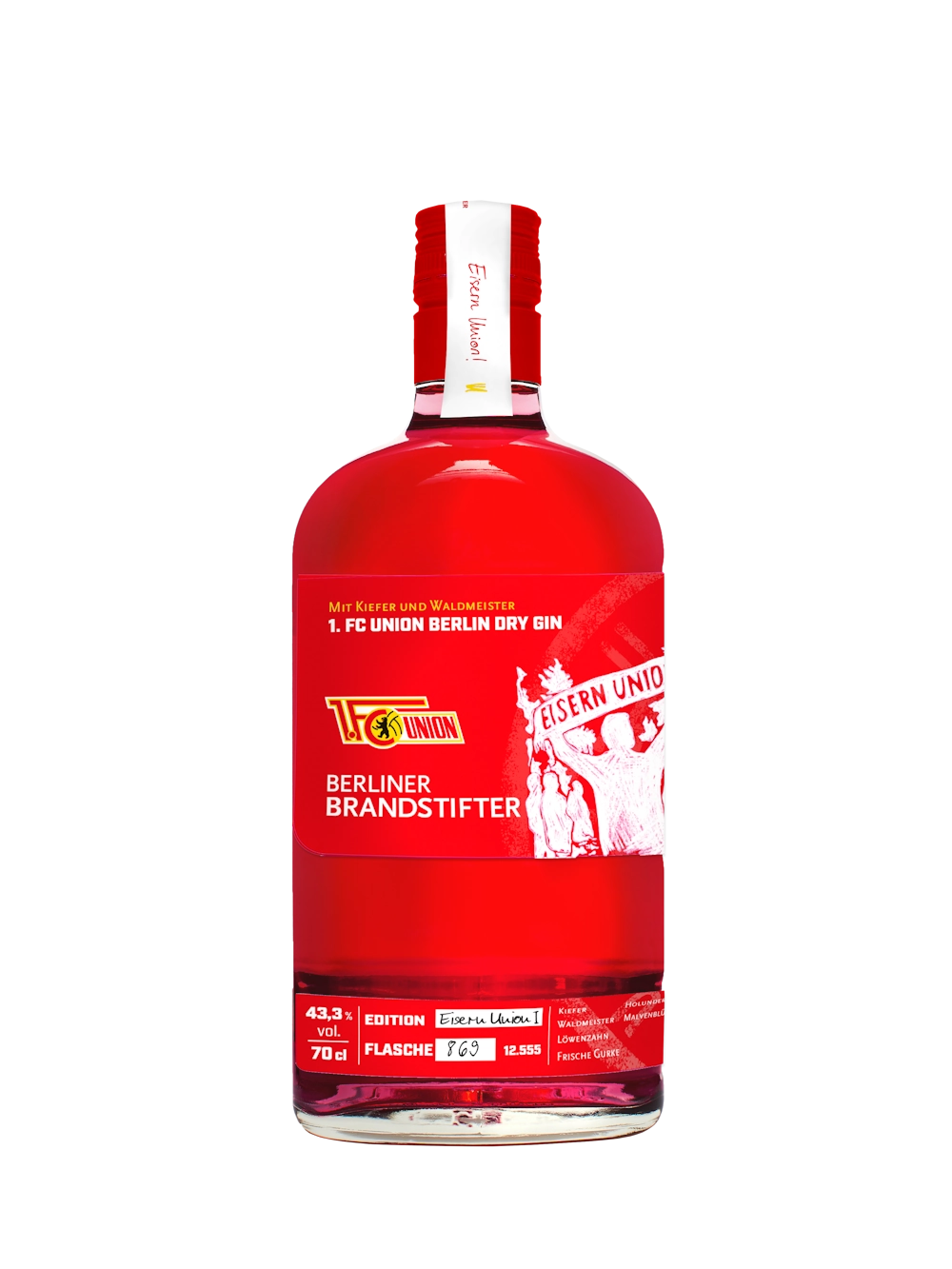 Berliner Brandstifter x 1. FC Union Berlin Dry Gin