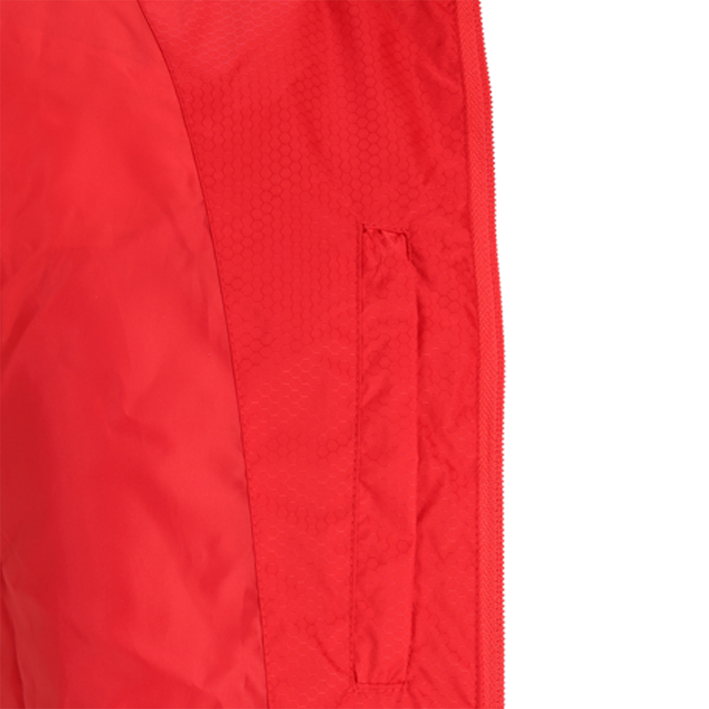 Stadium jacket red - Logo