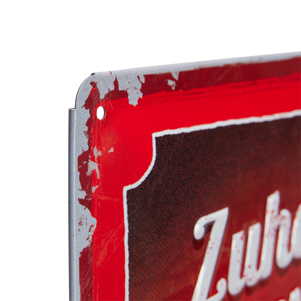 Blechschild - Weihnachtssingen