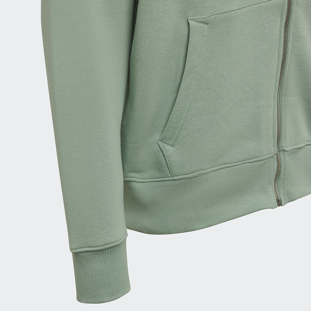 Oversized sweat jacket pastel - green