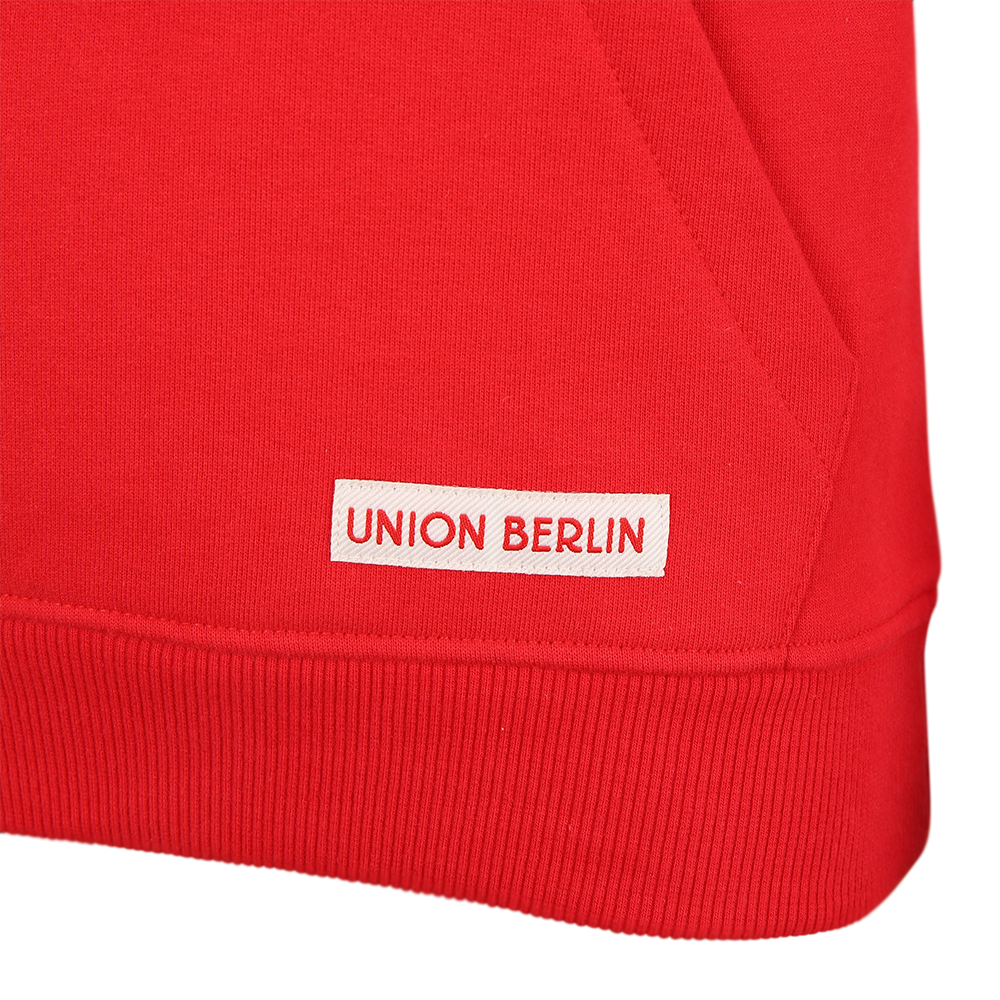 Kinder Kapuzenpullover Loop Logo - rot