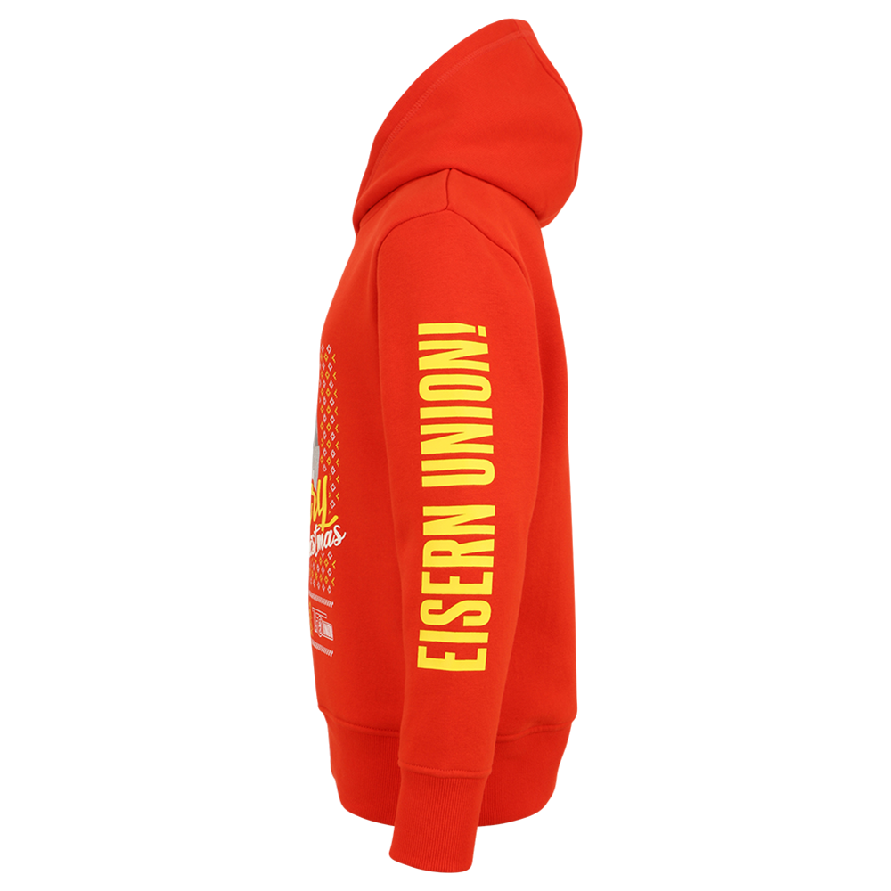 Sudadera con capucha navideña para niños - roja