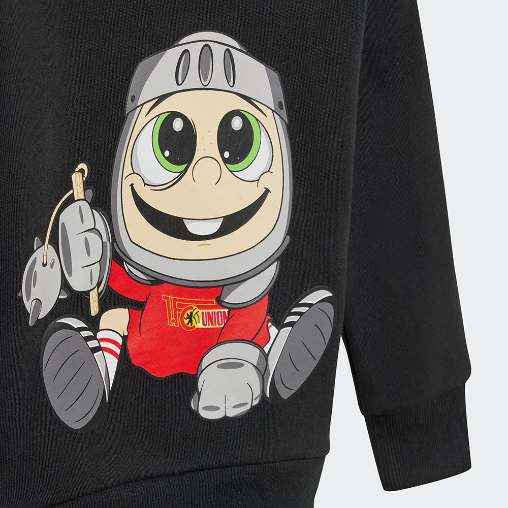 Children's Sweater Baby Knight Club - black