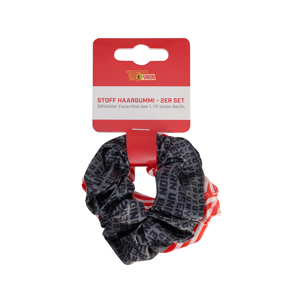Stoff Haargummi - 2er Set