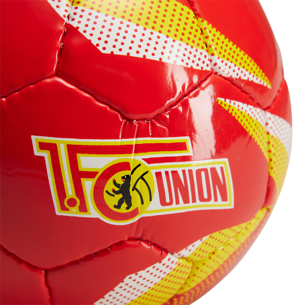 Mini Fußball Logo - rot/gelb