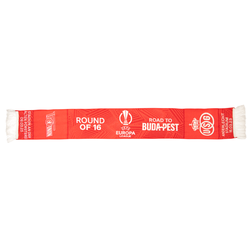 Schal UEFA Achtelfinale - rot 22/23