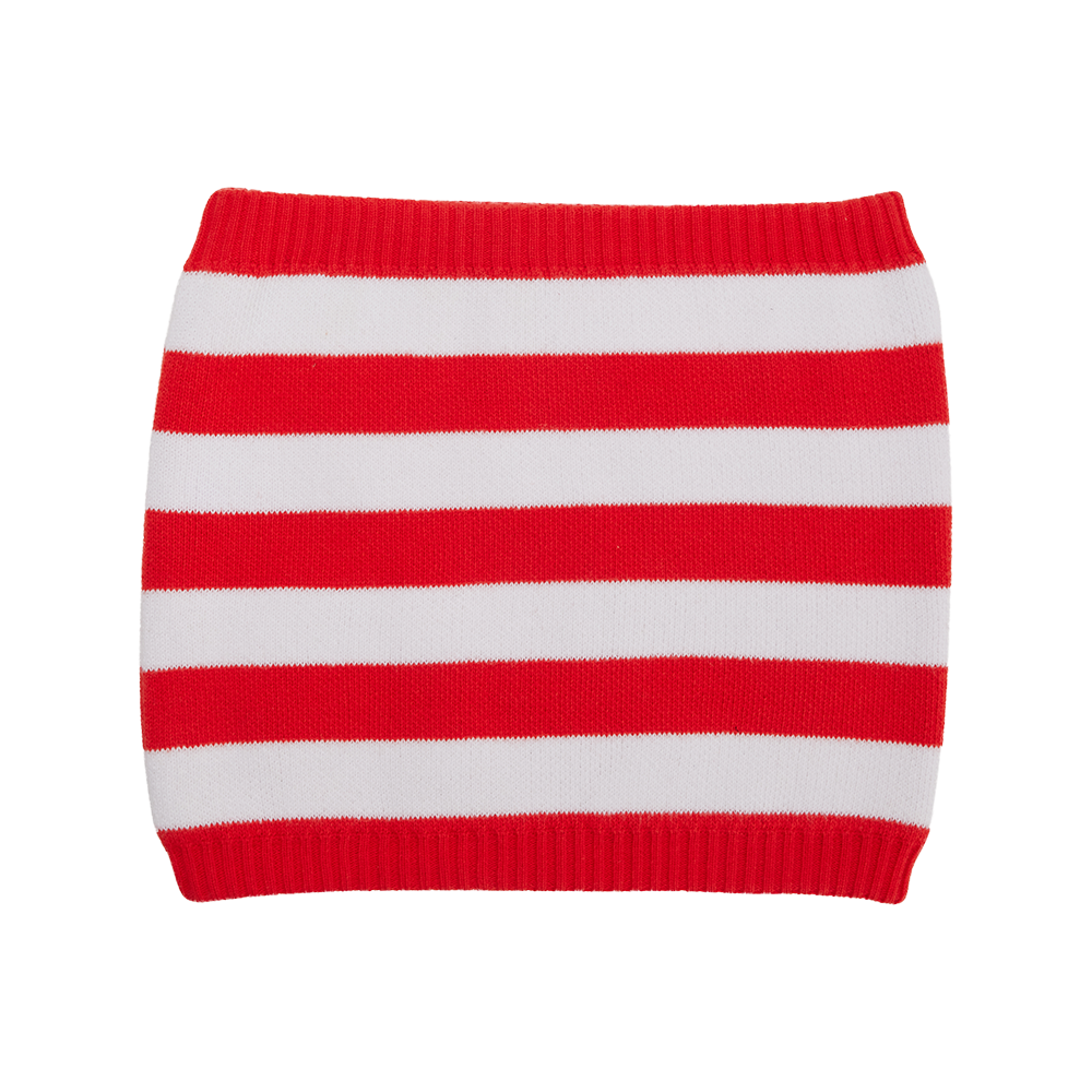 Children's scarf block stripes loop