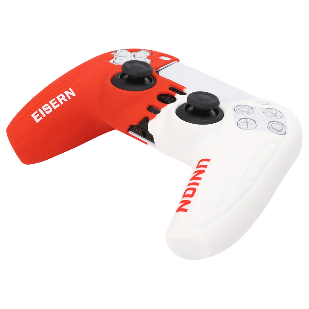 Funda para mando de PS5 roja y blanca