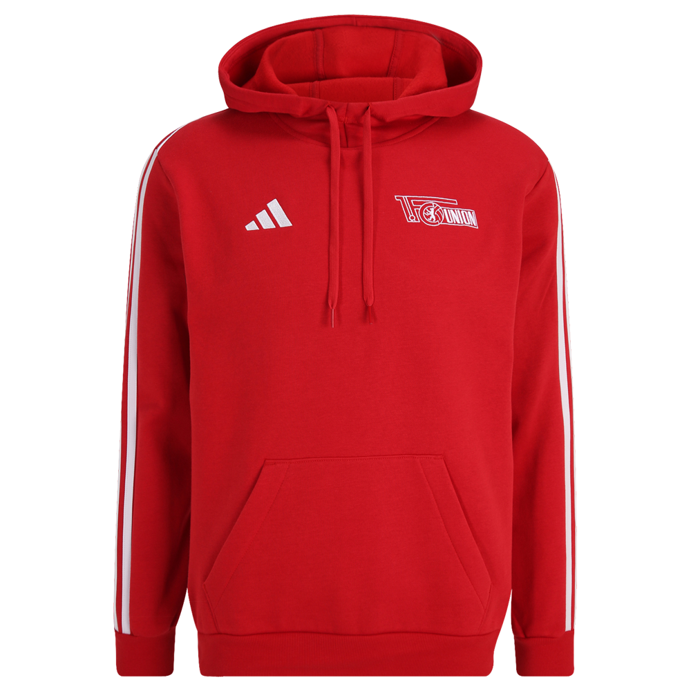Adidas Kapuzenpullover rot Team 23 24 Union Zeughaus