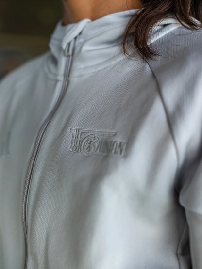 adidas Frauen Ausgehjacke grau - Team 25/26