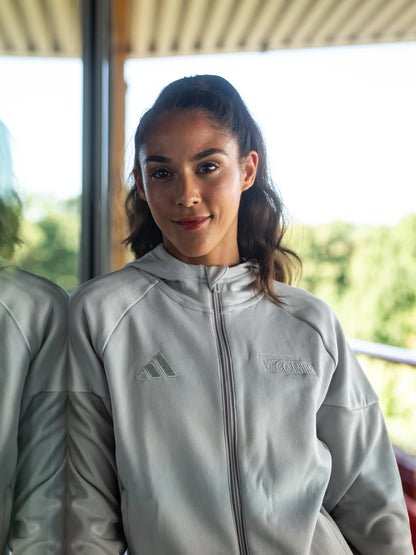 adidas Frauen Ausgehjacke grau - Team 25/26