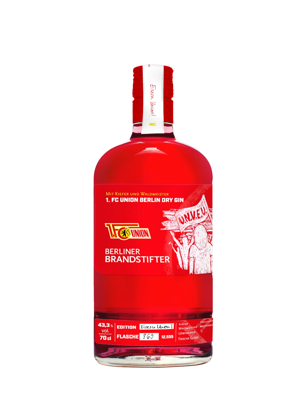 Berliner Brandstifter x 1. FC Union Berlin Dry Gin
