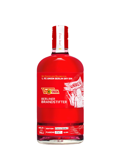 Berliner Brandstifter x 1. FC Union Berlin Dry Gin