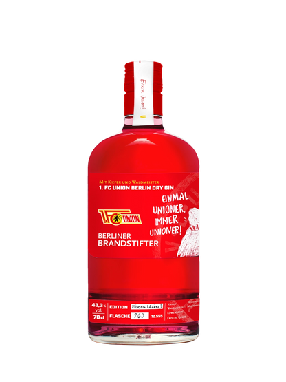 Berliner Brandstifter x 1. FC Union Berlin Dry Gin
