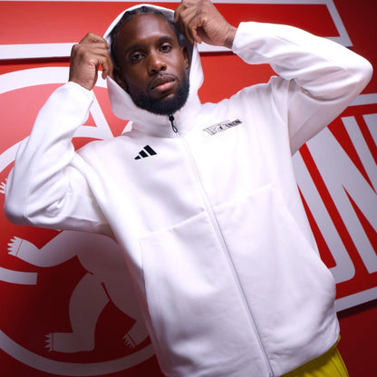 Adidas ZNE Jacket white Team 24 25 Union Zeughaus