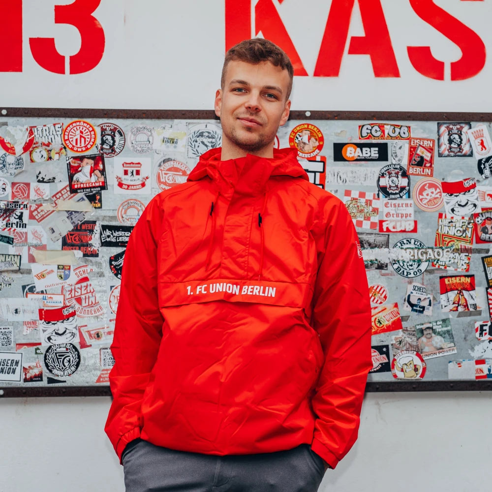 Winter Windbreaker Logo - rot