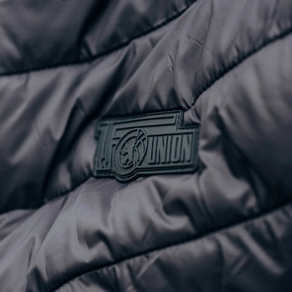 Steppjacke UNVEU - grau/schwarz