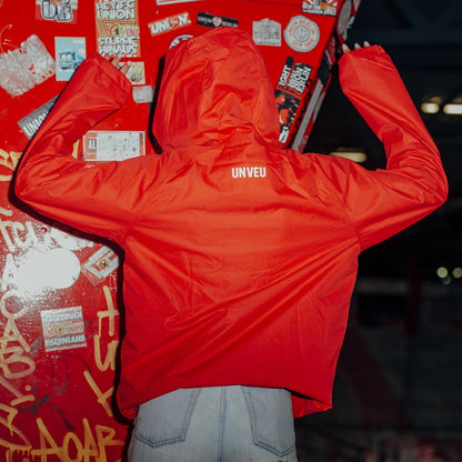 Winter Windbreaker Logo - rot