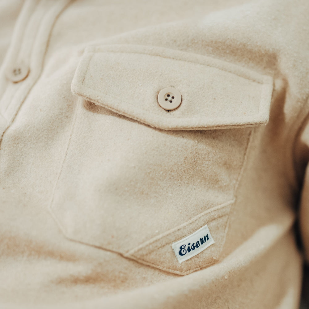 Hemdjacke Union Berlin - hellbraun