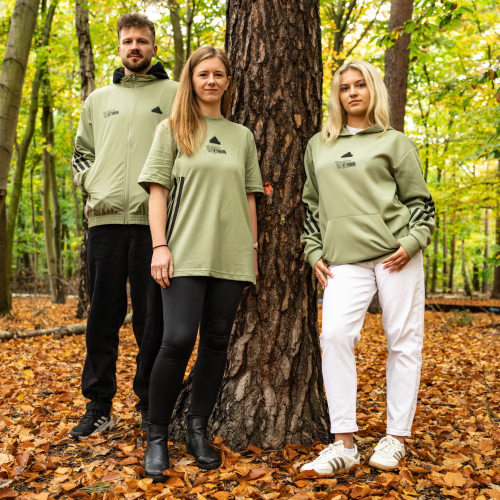 adidas T-Shirt Wald - grün