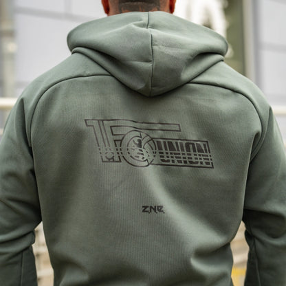 adidas Sweatjacke - grün