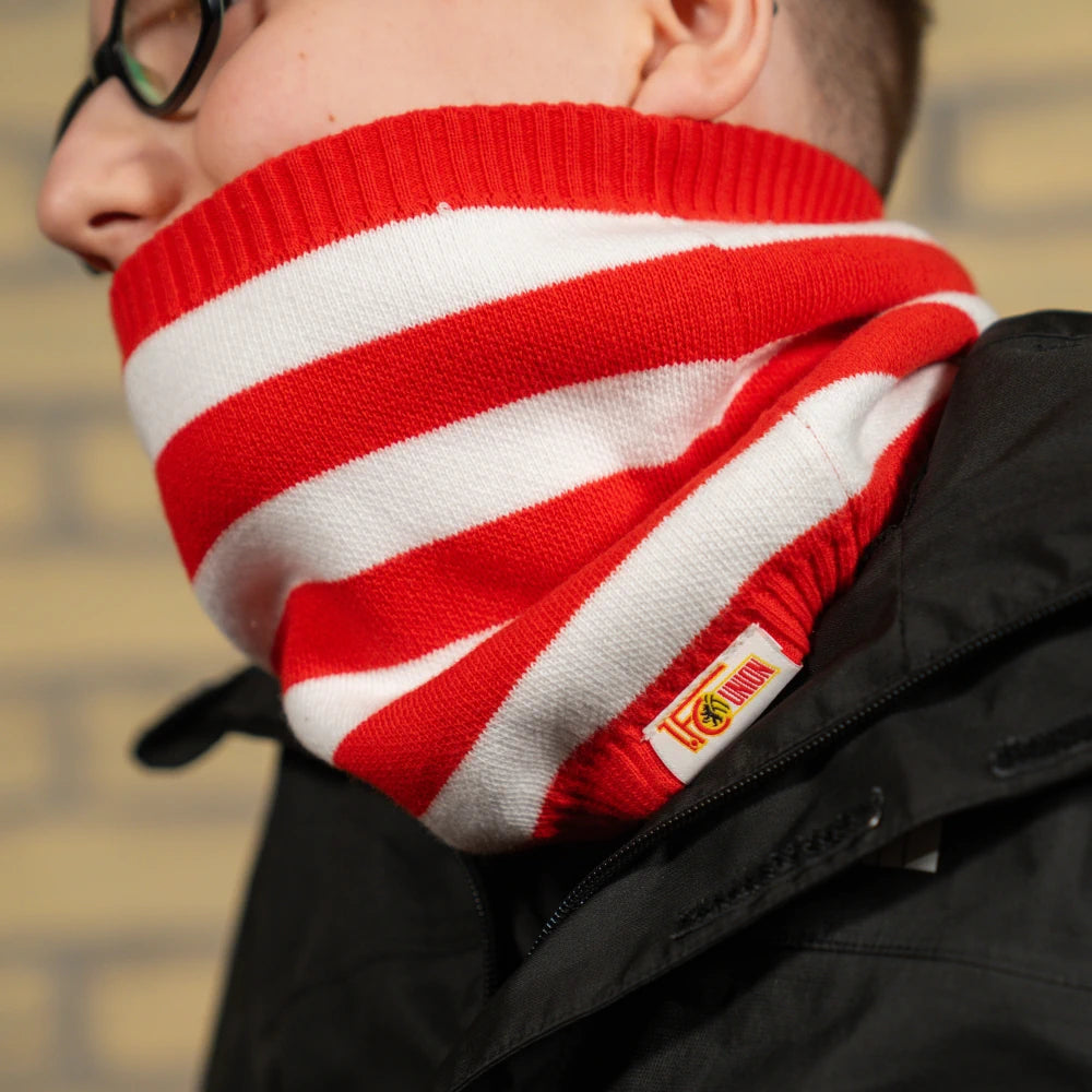 Kinder Schal Blockstreifen Loop