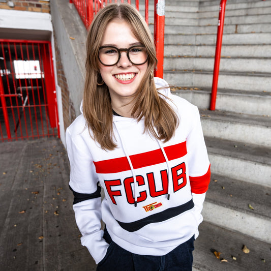 Hoodie FCUB - weiß