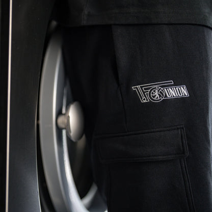 adidas cargo pants - black