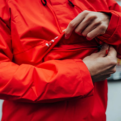 Winter Windbreaker Logo - rot