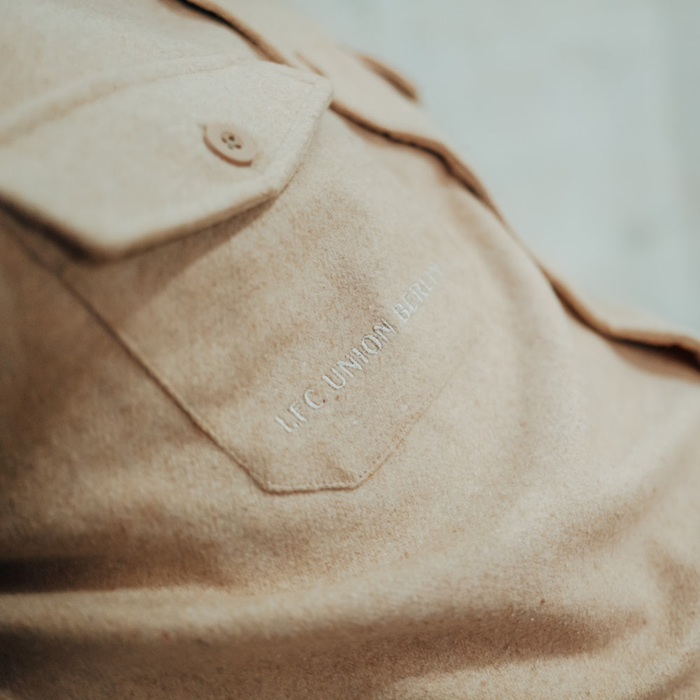 Hemdjacke Union Berlin - hellbraun