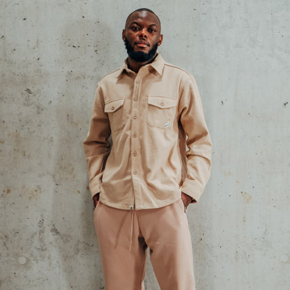 Hemdjacke Union Berlin - hellbraun