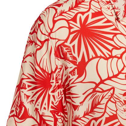 Hemd Hawaii - rot/weiß