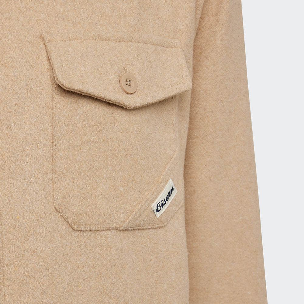 Hemdjacke Union Berlin - hellbraun