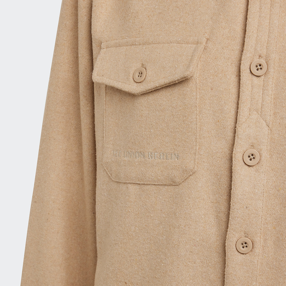 Hemdjacke Union Berlin - hellbraun