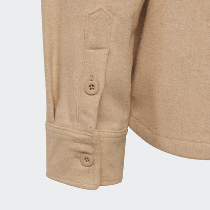 Hemdjacke Union Berlin - hellbraun