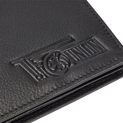 Leather wallet - club logo