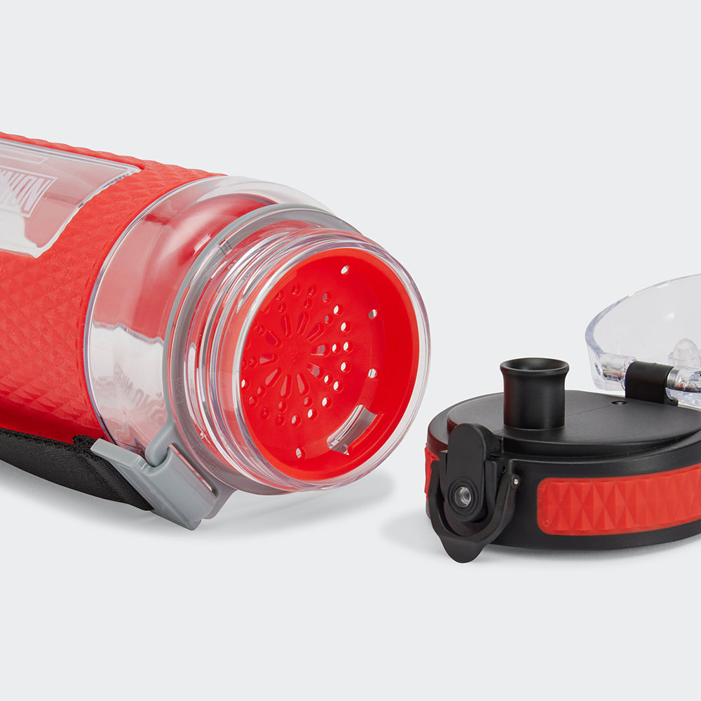 Botella para beber Logo - roja 0,8 L