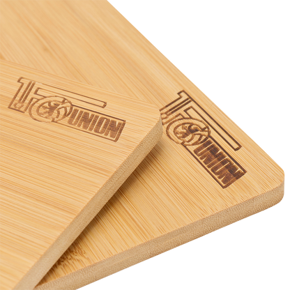 Juego de 2 tablas de desayuno - madera