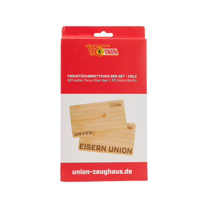 Juego de 2 tablas de desayuno - madera
