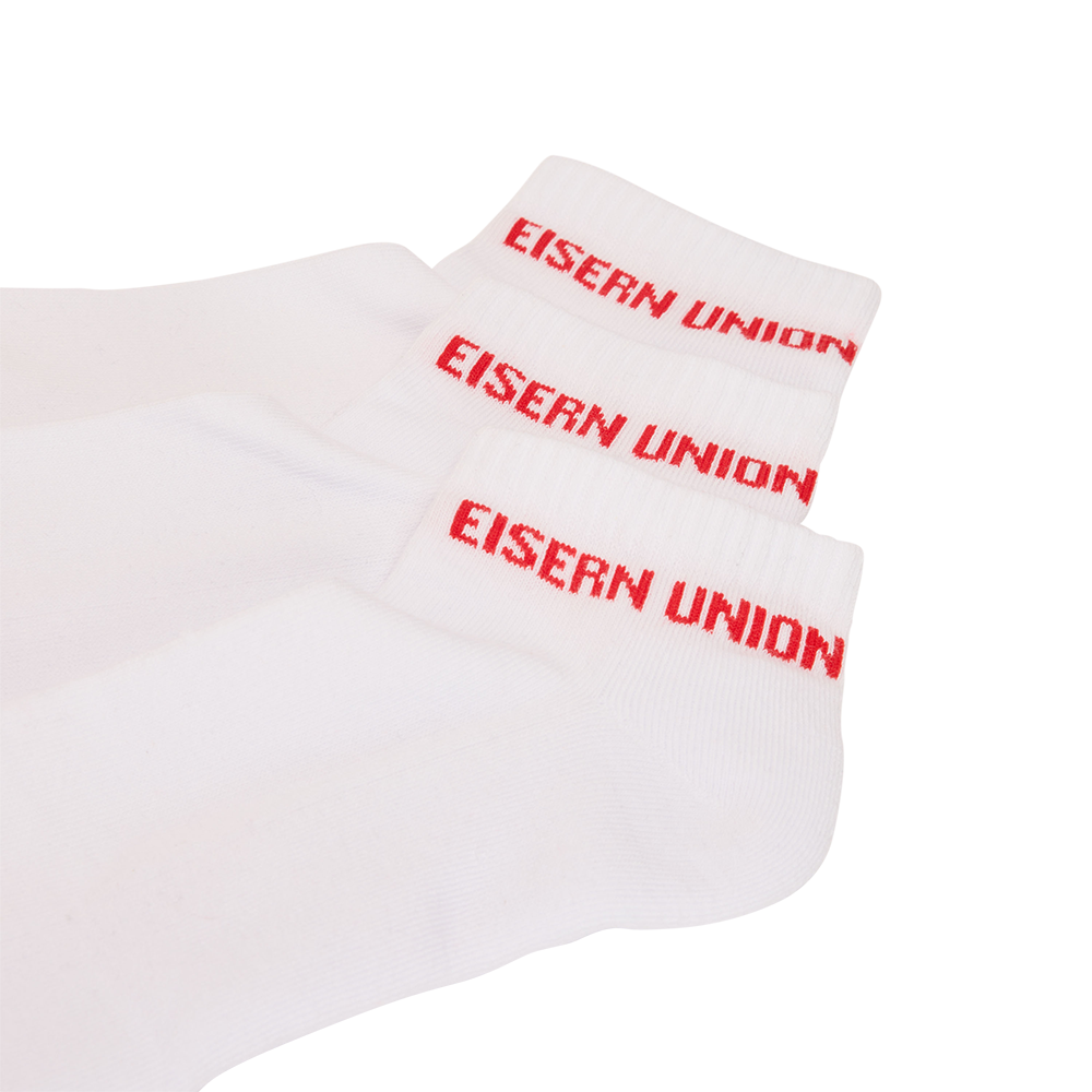 Sneaker Socken Union Berlin 3er Pack - weiß