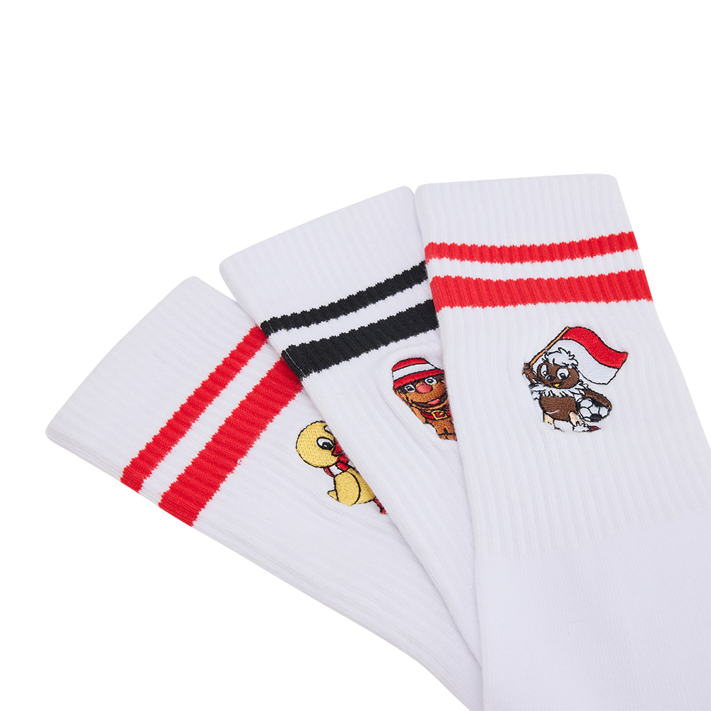 Tennissocken 3er-Set Pittiplatsch & Freunde