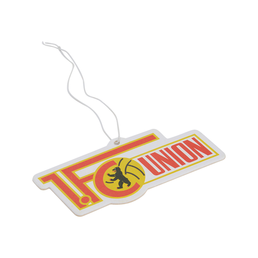 Ambientador con el logotipo del club