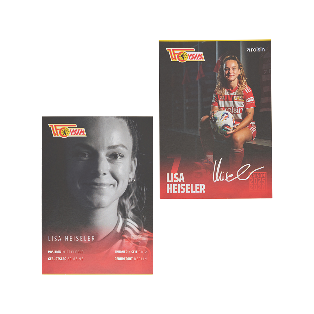 Autogrammkarten -  Frauen 25/26