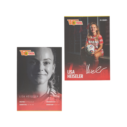 Autogrammkarten -  Frauen 25/26