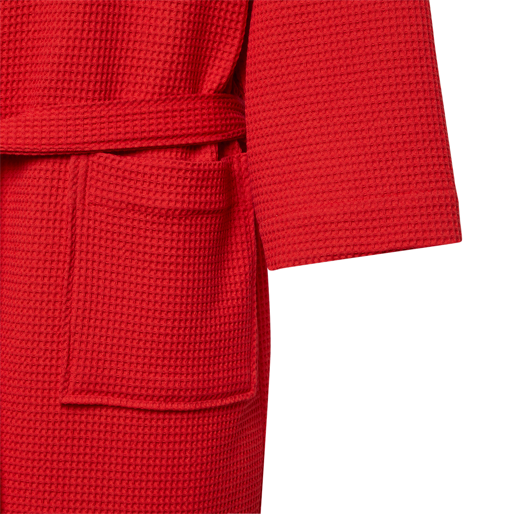 Bademantel Vereinslogo - rot