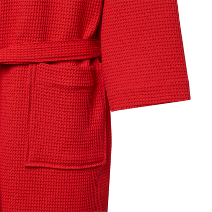 Bademantel Vereinslogo - rot