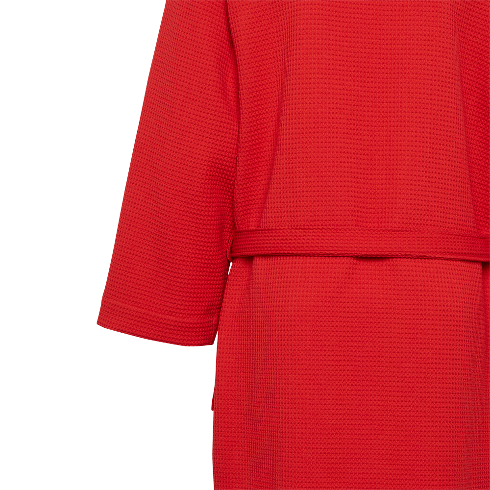 Bademantel Vereinslogo - rot