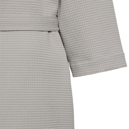 Bademantel Vereinslogo - grau