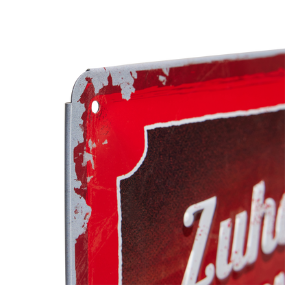 Blechschild - Weihnachtssingen