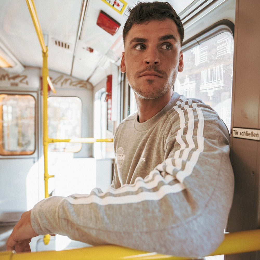 adidas Sweater - grau